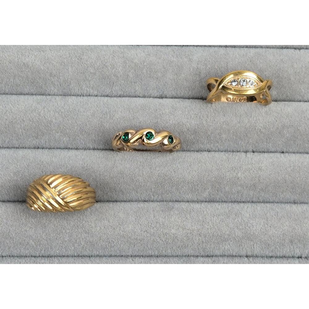 Vintage Avon Ring Bundle Size 6 1/2 ~ Avon Ring Lot Size 6.5